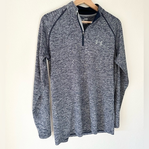 Under Armour Heat Gear‎ Long Sleeve Mens quarter zip pullover Size S